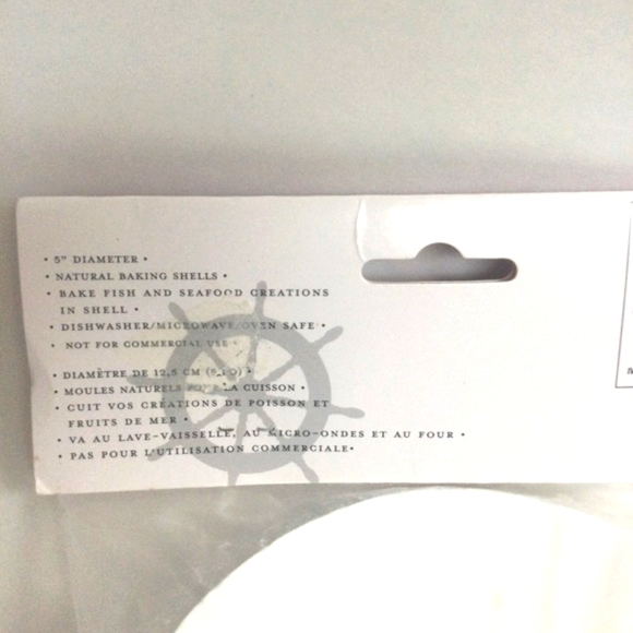 Natural Canape Baking Shells 4 Pk - Picture 4 of 5